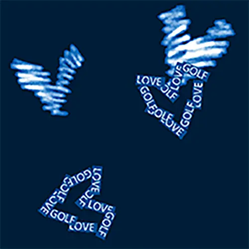 ブラシタッチの柄アイコン