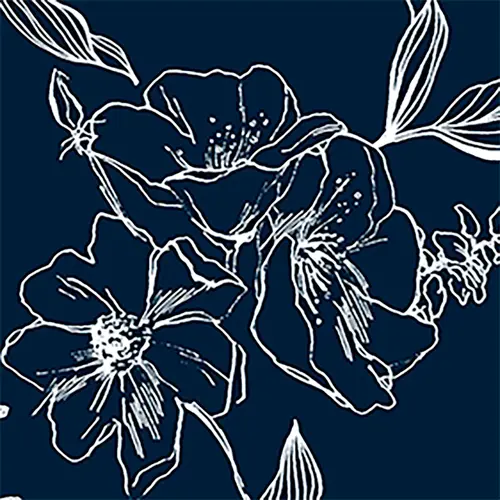 ライン_花③の柄アイコン