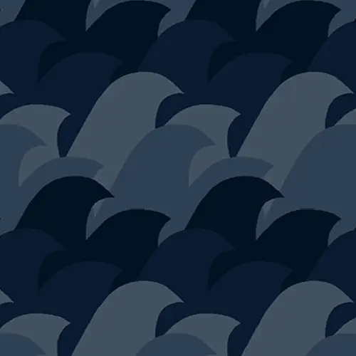 ウェーブボーダーの柄アイコン