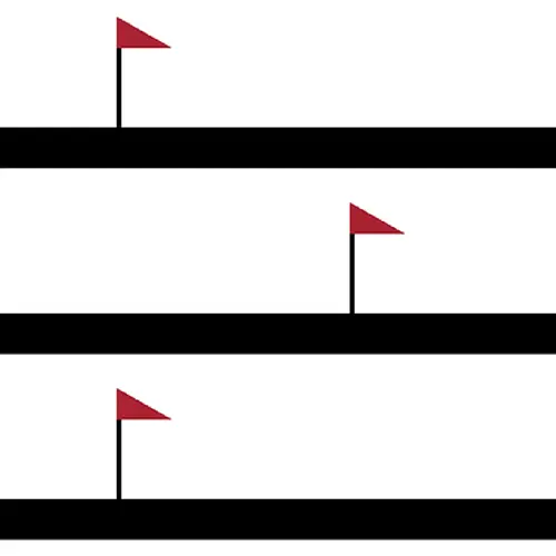 フラグボーダーの柄アイコン